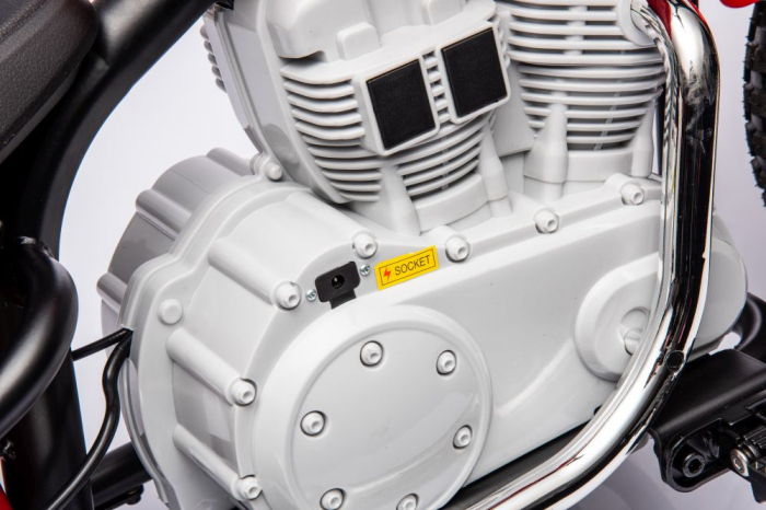 Motocicletă Electrică pentru Copii 36V 350W Roșie [9]