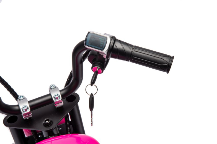 Motocicletă Electrică pentru Copii 36V 350W Roz [14]