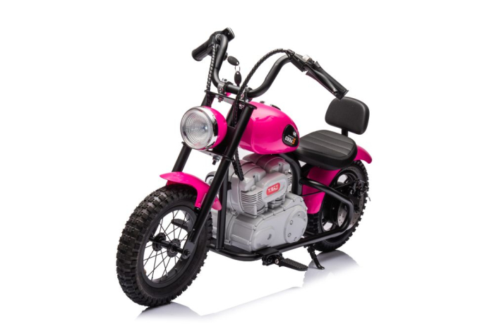 Motocicletă Electrică pentru Copii 36V 350W Roz [3]