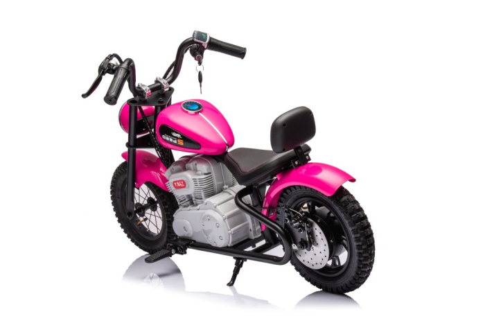 Motocicletă Electrică pentru Copii 36V 350W Roz [5]