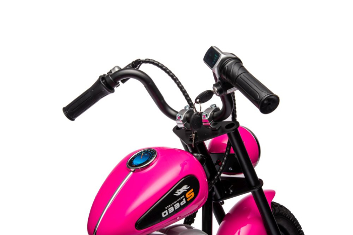 Motocicletă Electrică pentru Copii 36V 350W Roz [15]