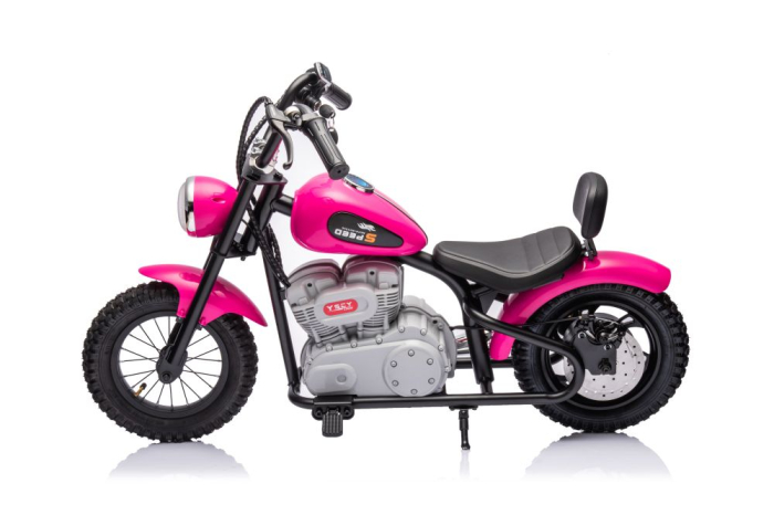 Motocicletă Electrică pentru Copii 36V 350W Roz [4]