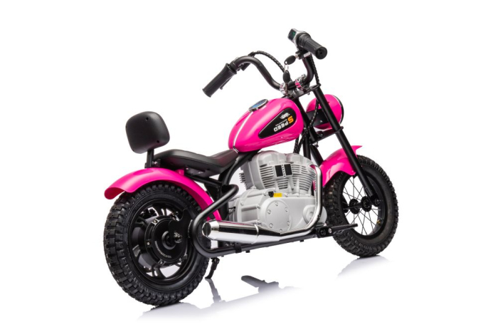 Motocicletă Electrică pentru Copii 36V 350W Roz [7]
