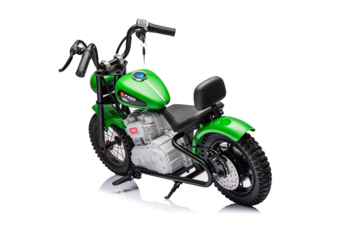 Motocicletă Electrică pentru Copii 36V 350W Verde [4]