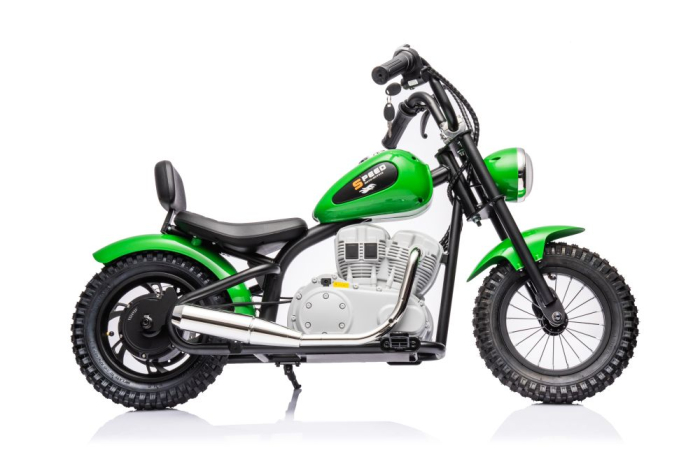 Motocicletă Electrică pentru Copii 36V 350W Verde [7]