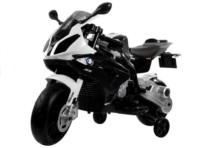 Motocicletă Electrică pentru Copii BMW 12V Negru [2]
