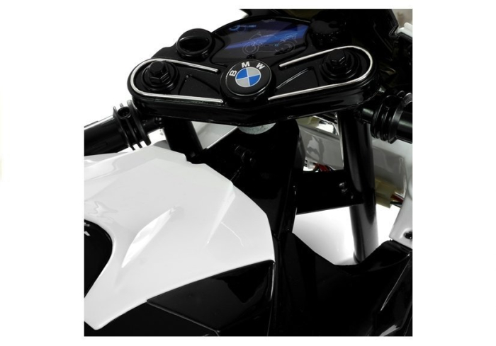 Motocicletă Electrică pentru Copii BMW 12V Negru [7]