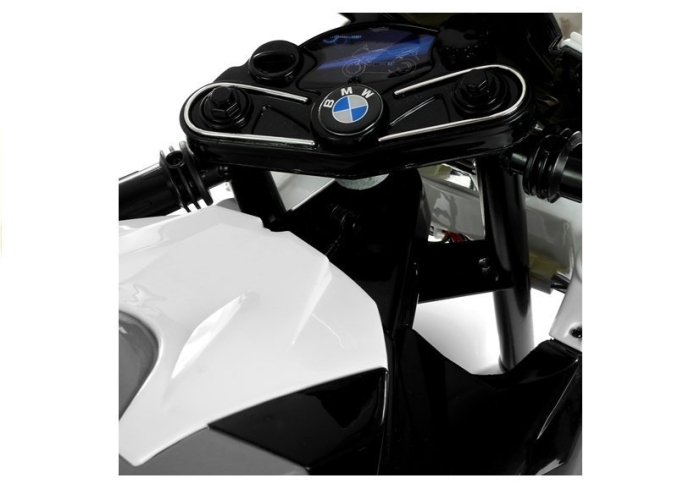 Motocicletă Electrică pentru Copii BMW 12V Argintiu [8]