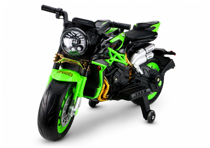 Motocicletă Electrică pentru Copii – Verde [2]