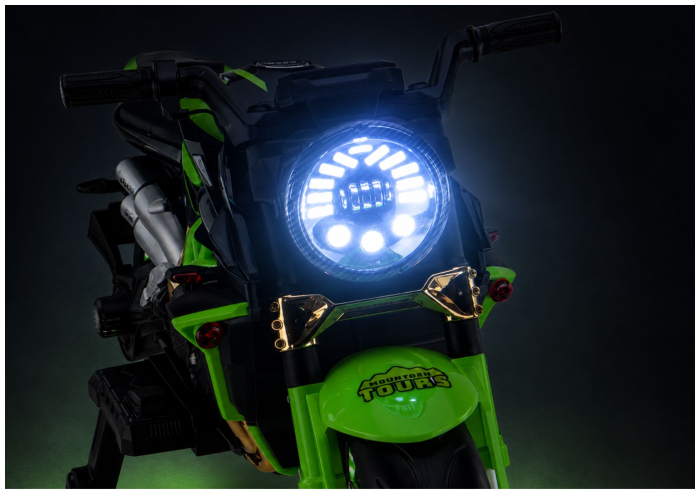 Motocicletă Electrică pentru Copii – Verde [11]