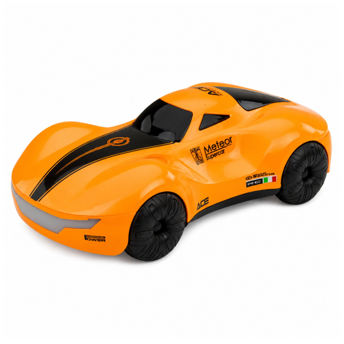 Mașină RC 1:16 cu control prin gesturi, lumini LED și vapori – Portocaliu [2]