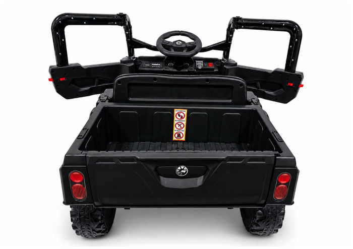 Mașină Electrică pentru Copii 24V 4x45W 4x4 – Negru [7]