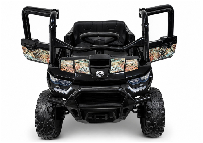 Mașină Electrică pentru Copii 24V 4x45W 4x4 – Negru [6]