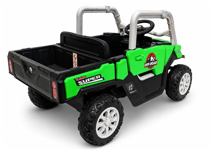 Mașină electrică pentru copii  24V 4x45W, 4x4 - verde [6]