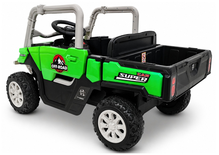 Mașină electrică pentru copii  24V 4x45W, 4x4 - verde [5]