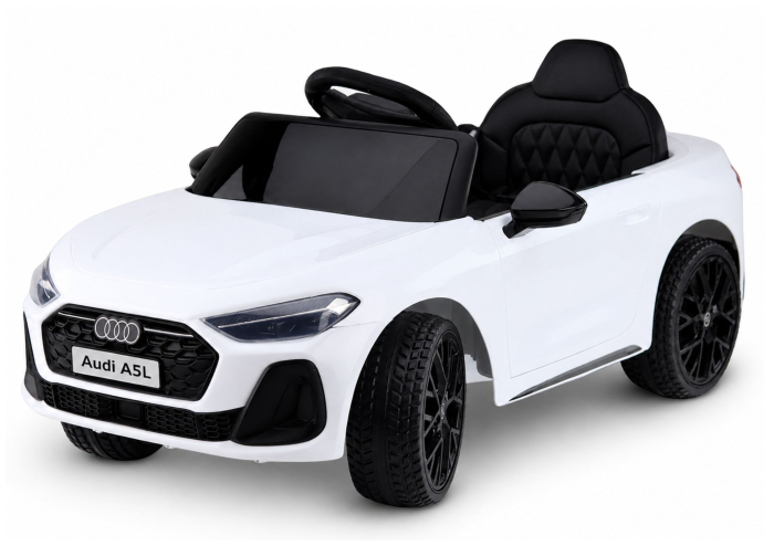 Mașină electrică pentru copii Audi A5L - Albă [2]