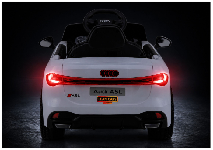 Mașină electrică pentru copii Audi A5L - Albă [12]
