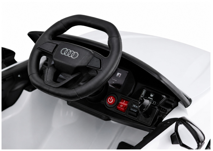 Mașină electrică pentru copii Audi A5L - Albă [11]