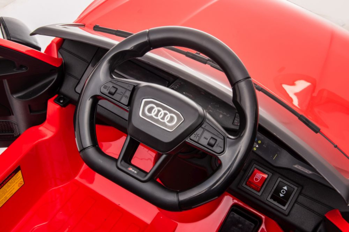 Mașină Electrică pentru Copii Audi RS6 12V Roșu [12]