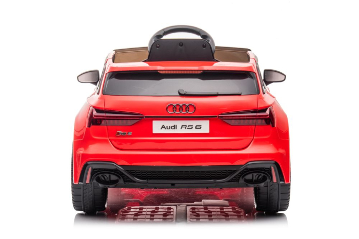 Mașină Electrică pentru Copii Audi RS6 12V Roșu [6]