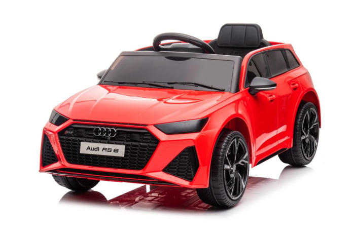 Mașină Electrică pentru Copii Audi RS6 12V Roșu [3]