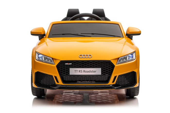 Mașină Electrică pentru Copii Audi TT RS Roadster 12V Galben [2]