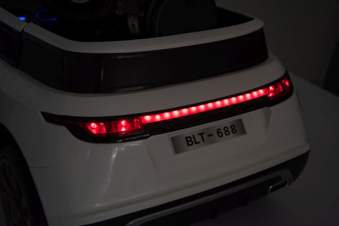Mașină Electrică Drift pentru Copii 12V Alb [11]