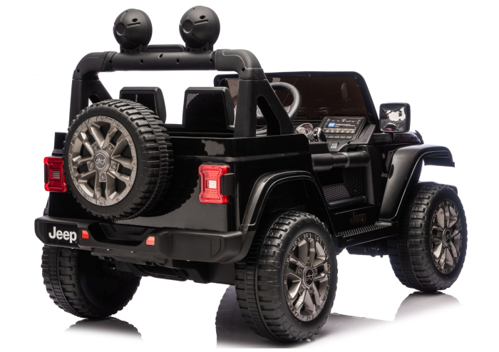 Mașinuță electrică pentru copii Jeep Rubicon 4×4 – 24V | 800W | Negru [6]