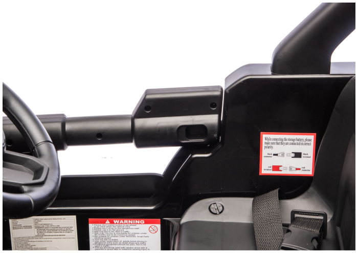 Mașinuță electrică pentru copii Jeep Rubicon 4×4 – 24V | 800W | Negru [13]