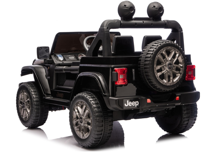 Mașinuță electrică pentru copii Jeep Rubicon 4×4 – 24V | 800W | Negru [5]
