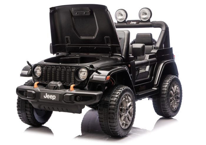Mașinuță electrică pentru copii Jeep Rubicon 4×4 – 24V | 800W | Negru [9]