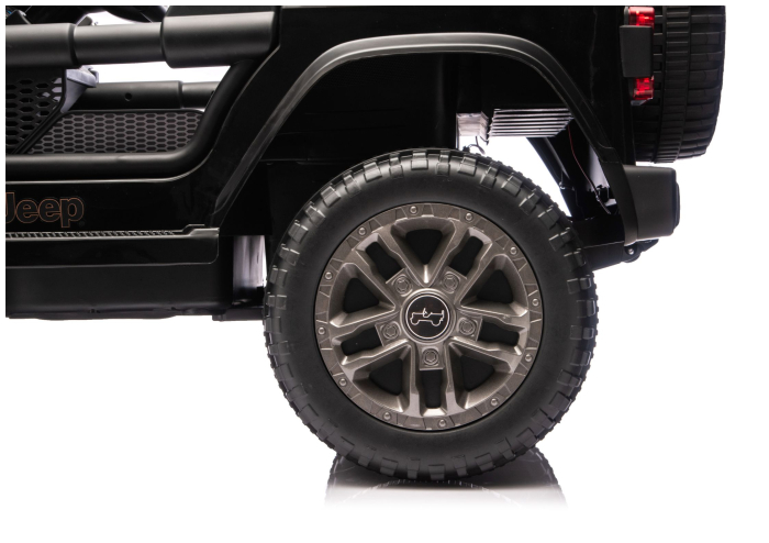 Mașinuță electrică pentru copii Jeep Rubicon 4×4 – 24V | 800W | Negru [12]