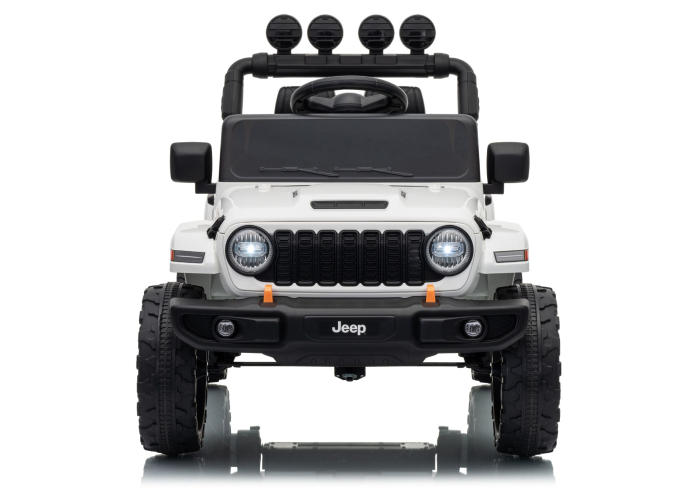 Mașină Electrică pentru Copii Jeep Rubicon 24V Alb [2]