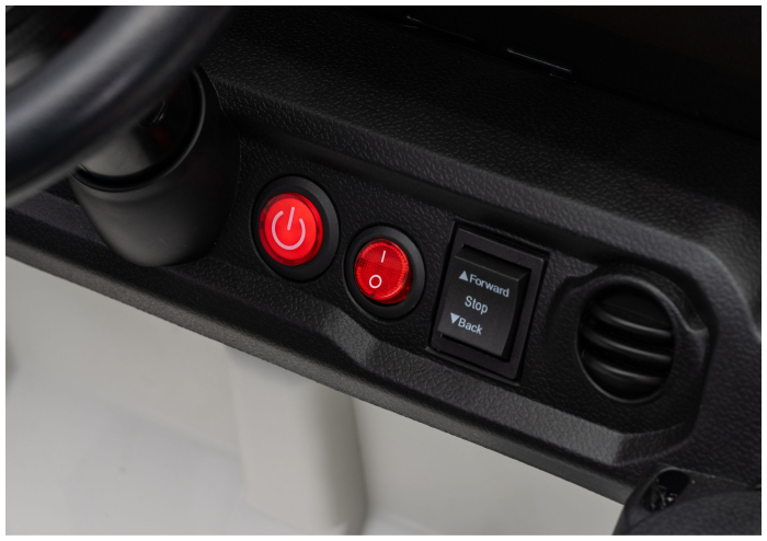 Mașină Electrică pentru Copii Jeep Rubicon 24V Alb [15]