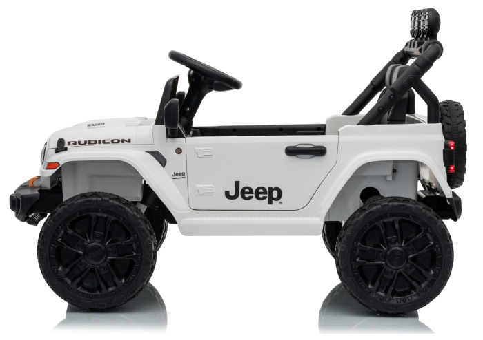 Mașină Electrică pentru Copii Jeep Rubicon 24V Alb [6]