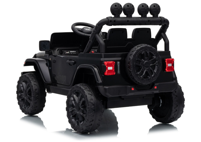 Mașină Electrică pentru Copii Jeep Rubicon 24V Negru [5]