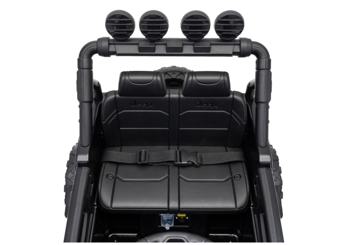 Mașină Electrică pentru Copii Jeep Rubicon 24V Negru [10]