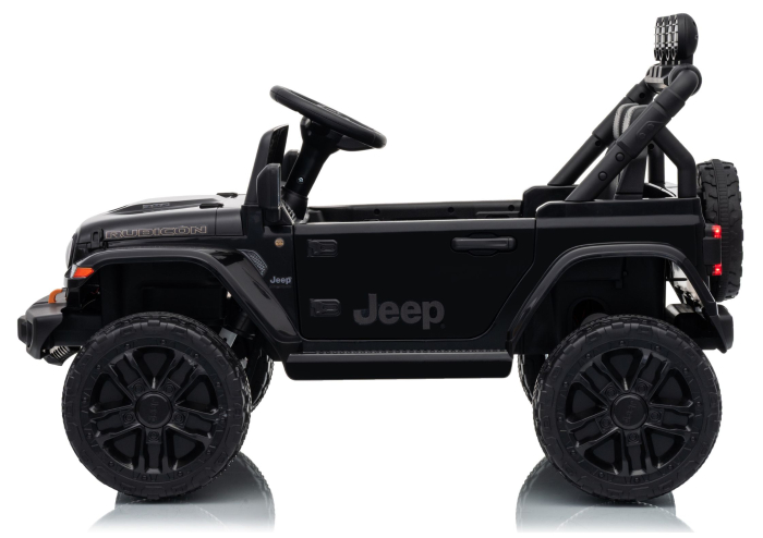 Mașină Electrică pentru Copii Jeep Rubicon 24V Negru [7]