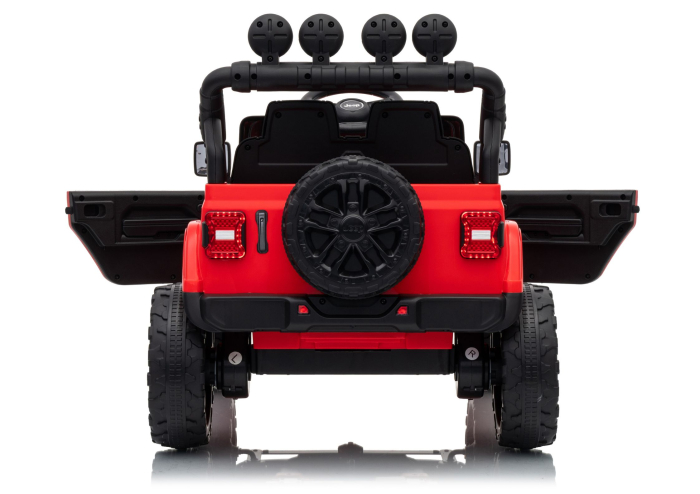 Mașină Electrică pentru Copii Jeep Rubicon 24V Roșu [9]
