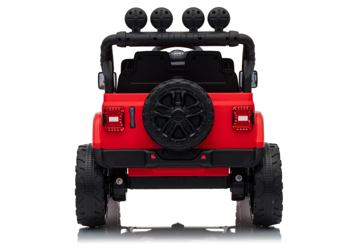 Mașină Electrică pentru Copii Jeep Rubicon 24V Roșu [6]