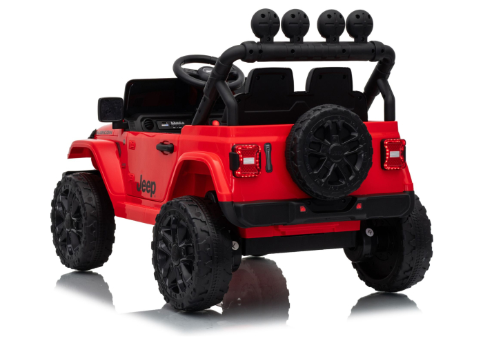 Mașină Electrică pentru Copii Jeep Rubicon 24V Roșu [5]