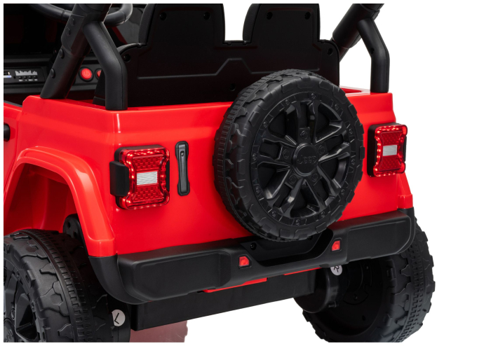 Mașină Electrică pentru Copii Jeep Rubicon 24V Roșu [15]