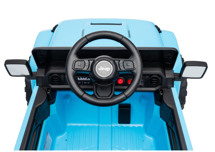 Mașină Electrică Jeep Rubicon 24V Albastru Deschis [11]