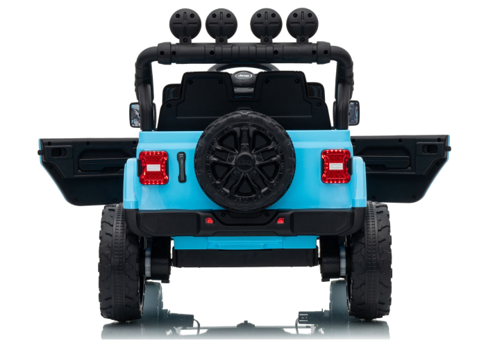 Mașină Electrică Jeep Rubicon 24V Albastru Deschis [9]