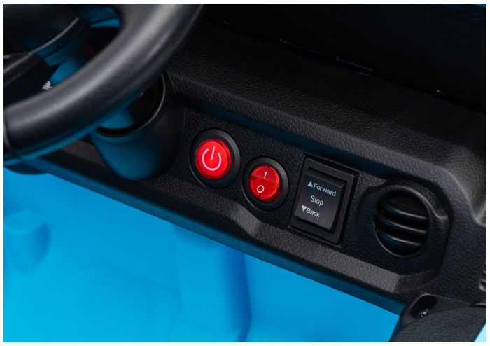 Mașină Electrică Jeep Rubicon 24V Albastru Deschis [15]