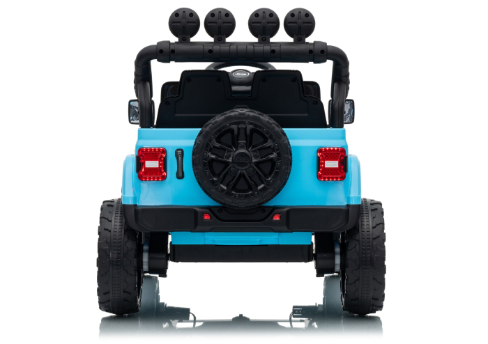 Mașină Electrică Jeep Rubicon 24V Albastru Deschis [6]