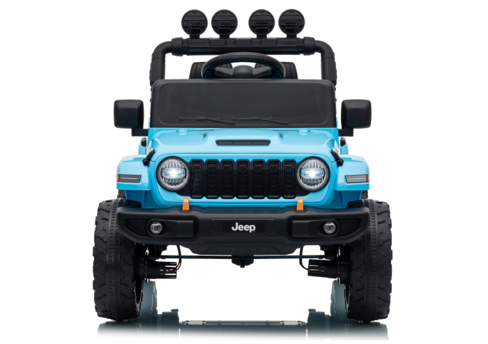 Mașină Electrică Jeep Rubicon 24V Albastru Deschis [3]