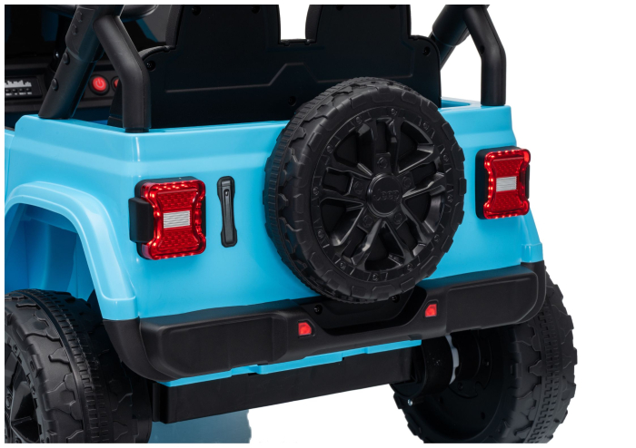 Mașină Electrică Jeep Rubicon 24V Albastru Deschis [14]