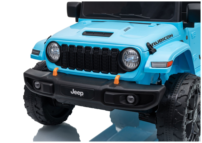 Mașină Electrică Jeep Rubicon 24V Albastru Deschis [12]