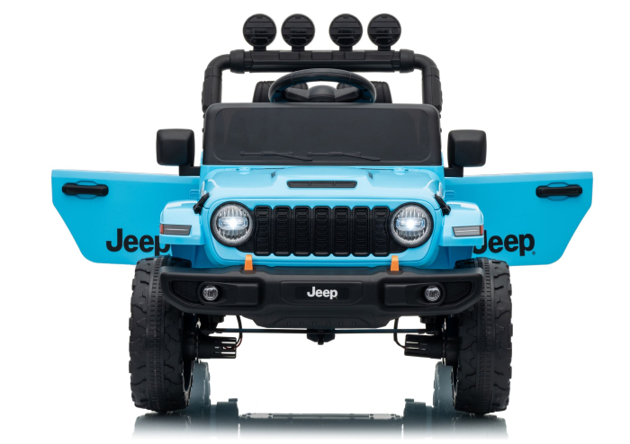 Mașină Electrică Jeep Rubicon 24V Albastru Deschis [8]